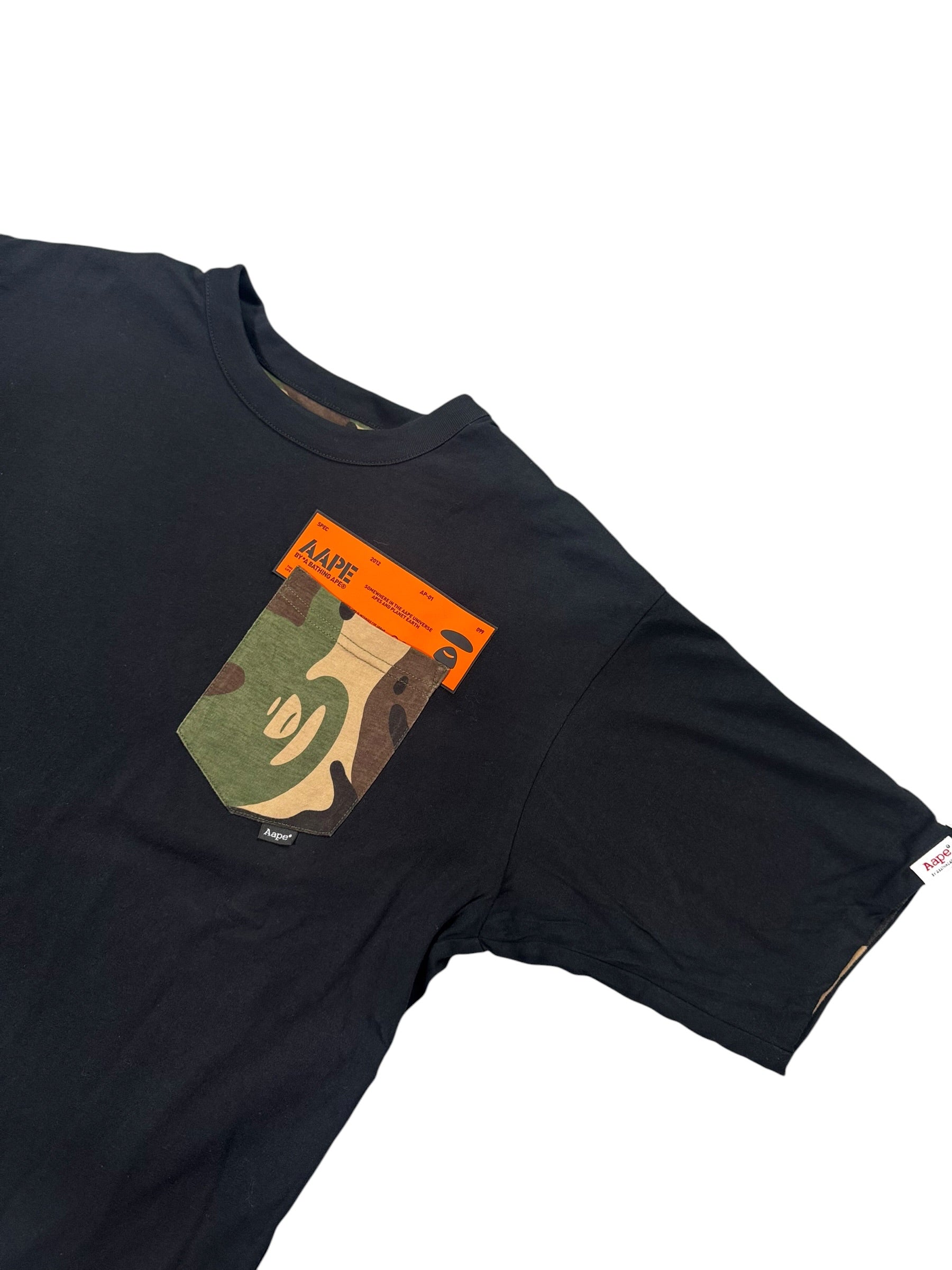 Rare reversible Aape By a Bathing Ape Tee (S)