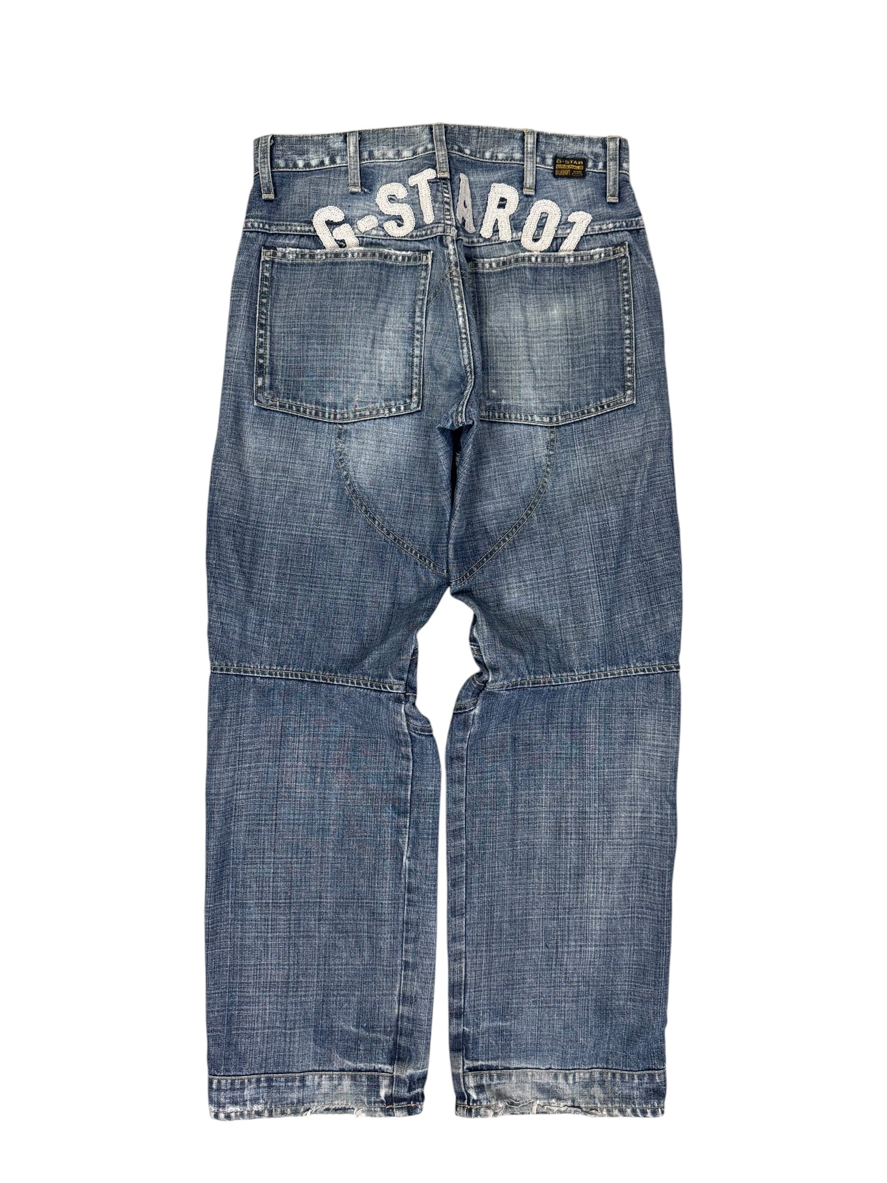 G-Star Big Logo Flared Jeans (M)