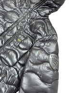 Blauer Puffer Jacke (S)