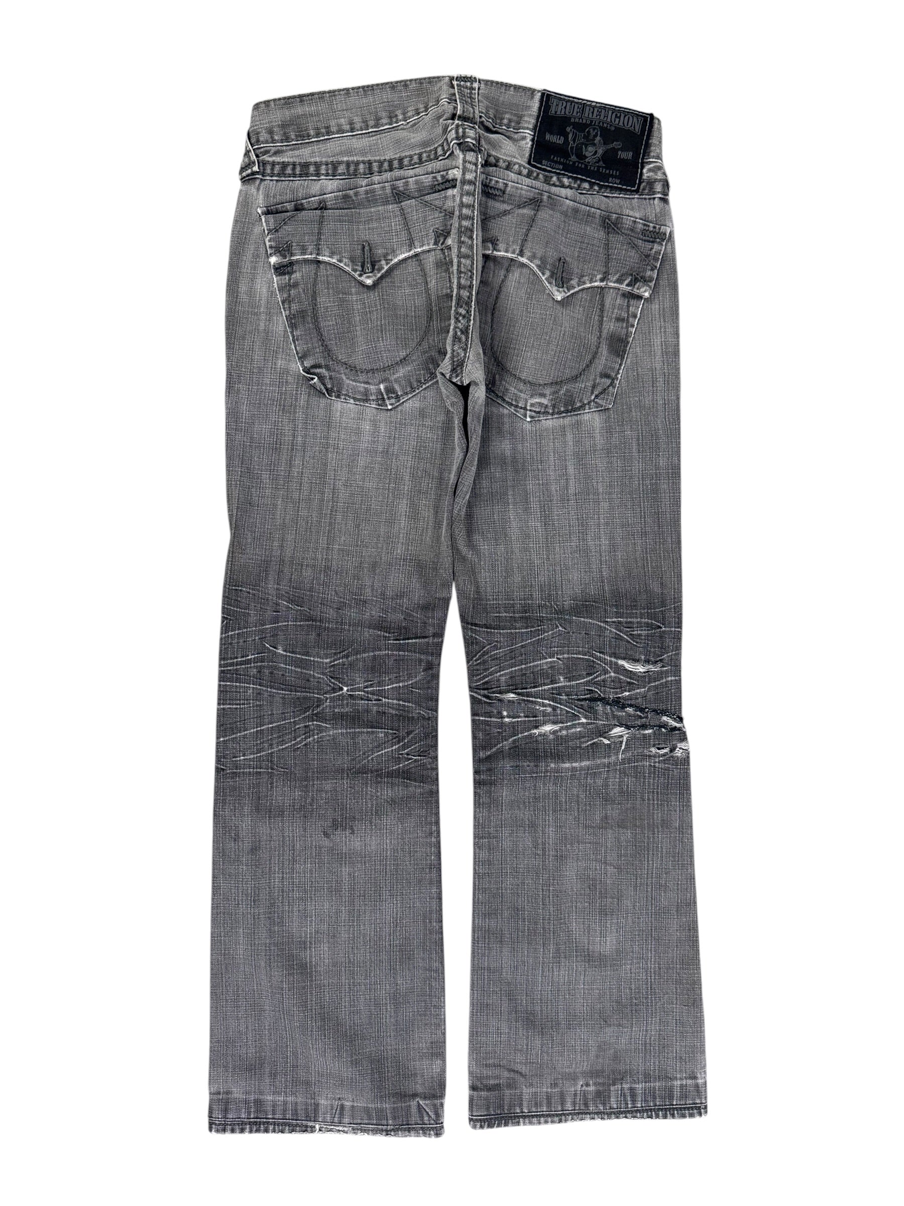 True Religion washed Flared Jeans (M)