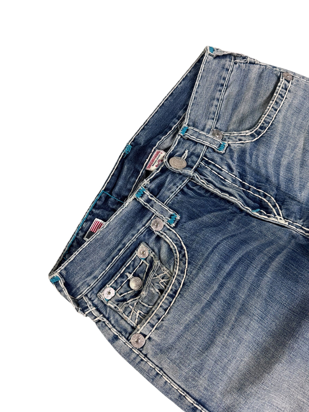 True Religion Big Stitching Jeans (M-L)
