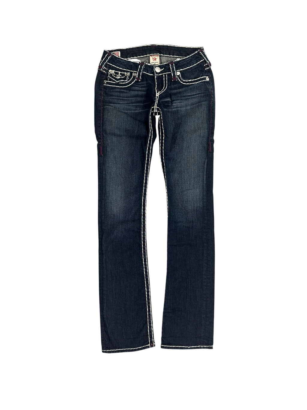 Ladies True Religion Big Stitching Jeans (S)