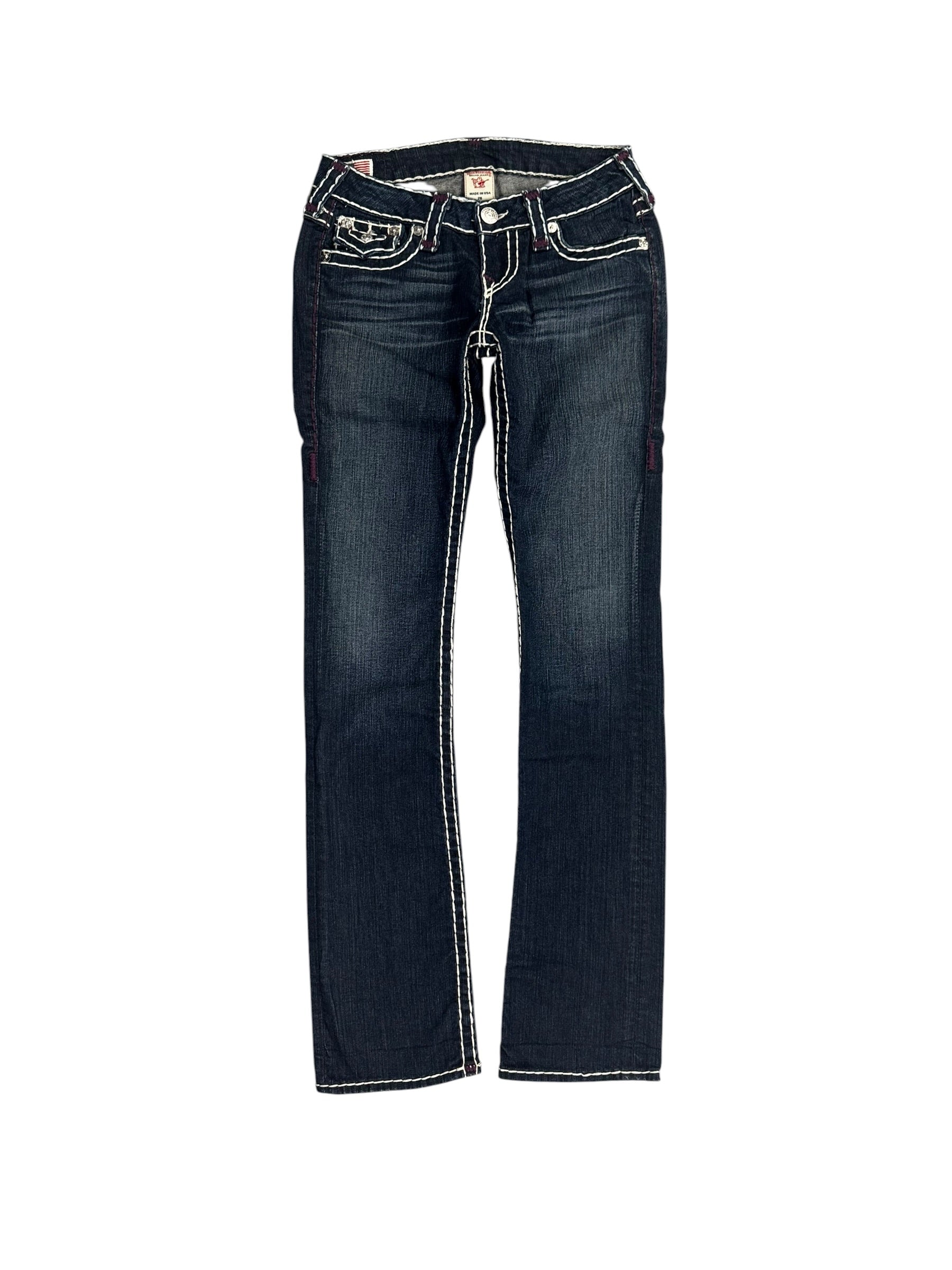 Ladies True Religion Big Stitching Jeans (S)