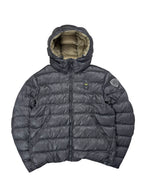 Blauer Puffer Jacke (XL)