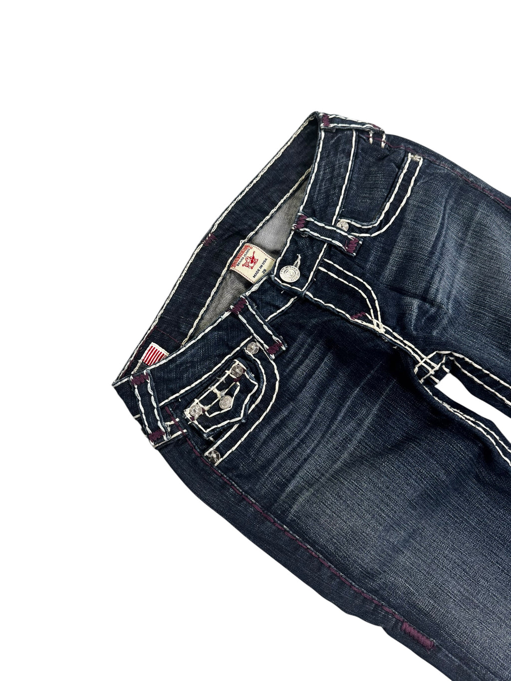 Ladies True Religion Big Stitching Jeans (S)