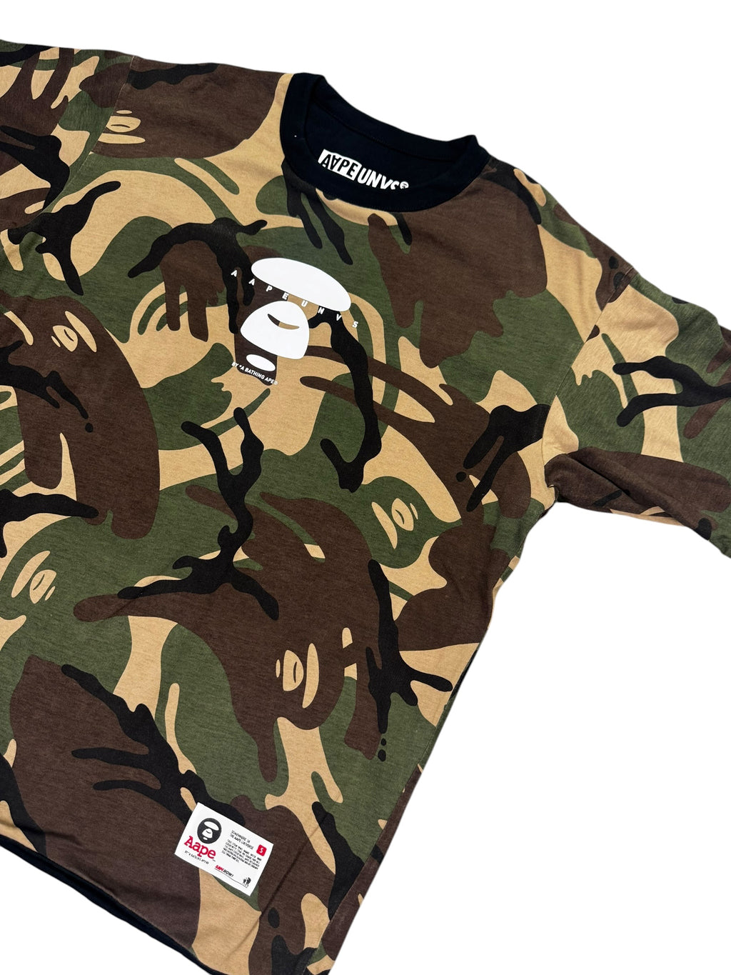Rare reversible Aape By a Bathing Ape Tee (S)