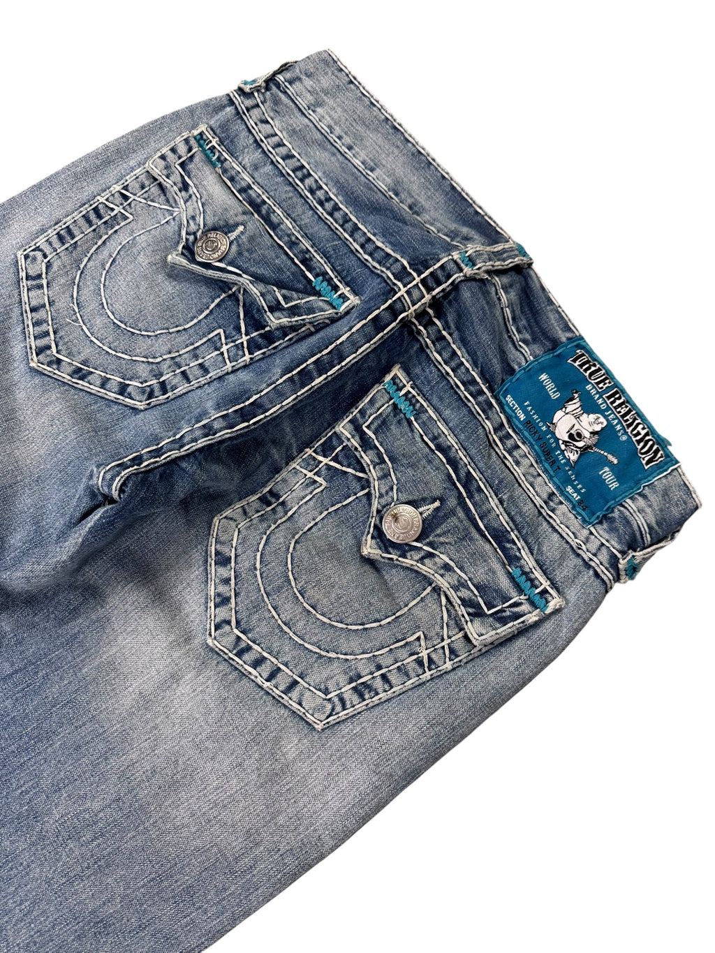 True Religion Big Stitching Jeans (M-L)
