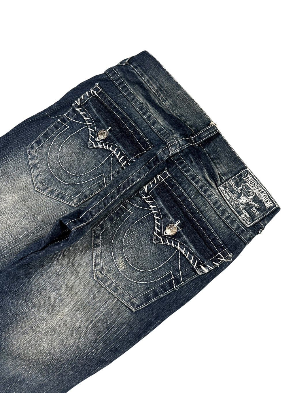 True Religion washed Bootcut Jeans (M-L)