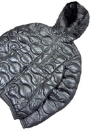 Blauer Puffer Jacke (S)