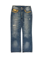 True Religion Washed Flared Jeans (L-XL)