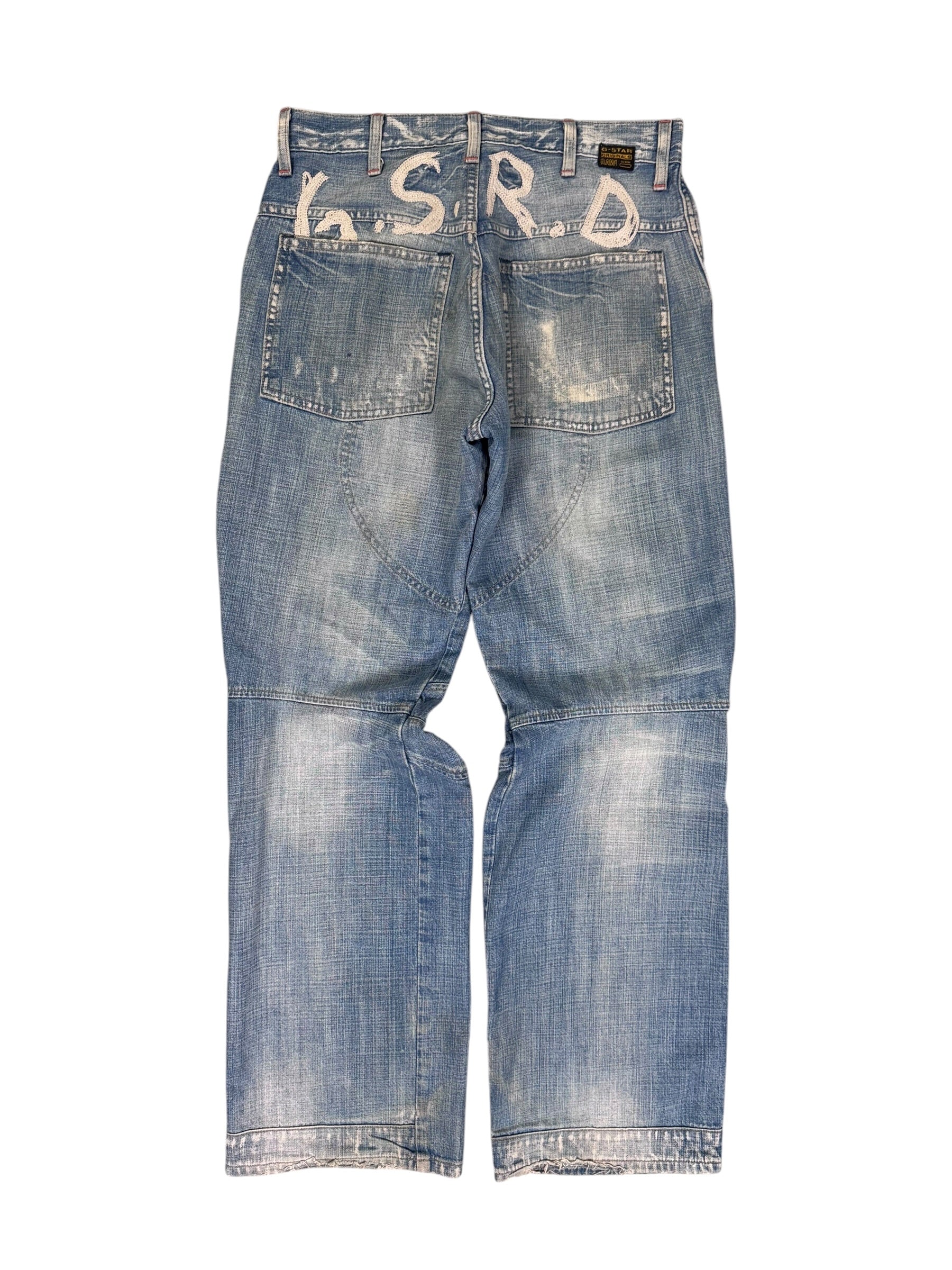 G-Star Big Logo Flared Jeans (M)
