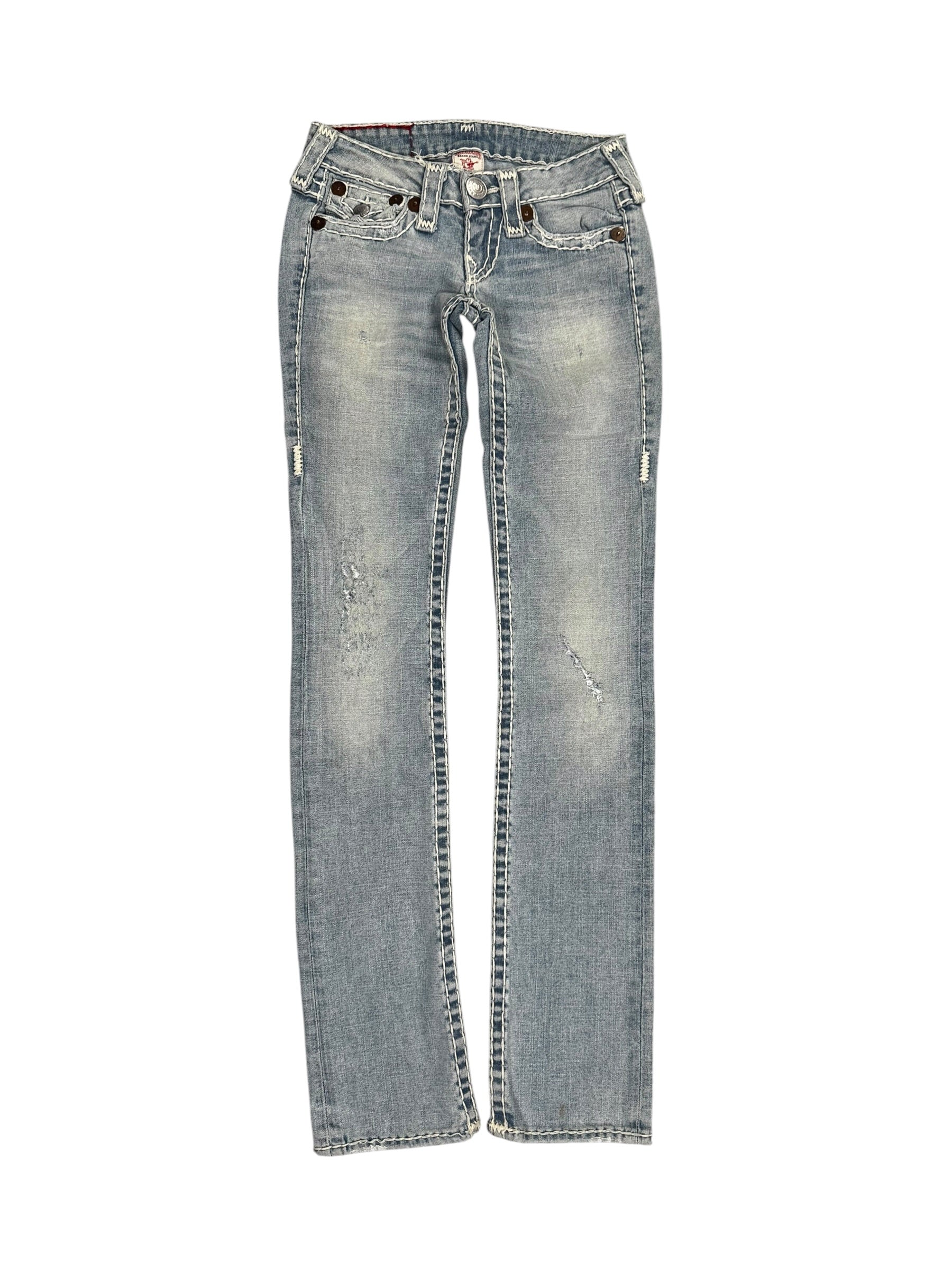 Ladies True Religion Big Stitching Jeans (XS-S)