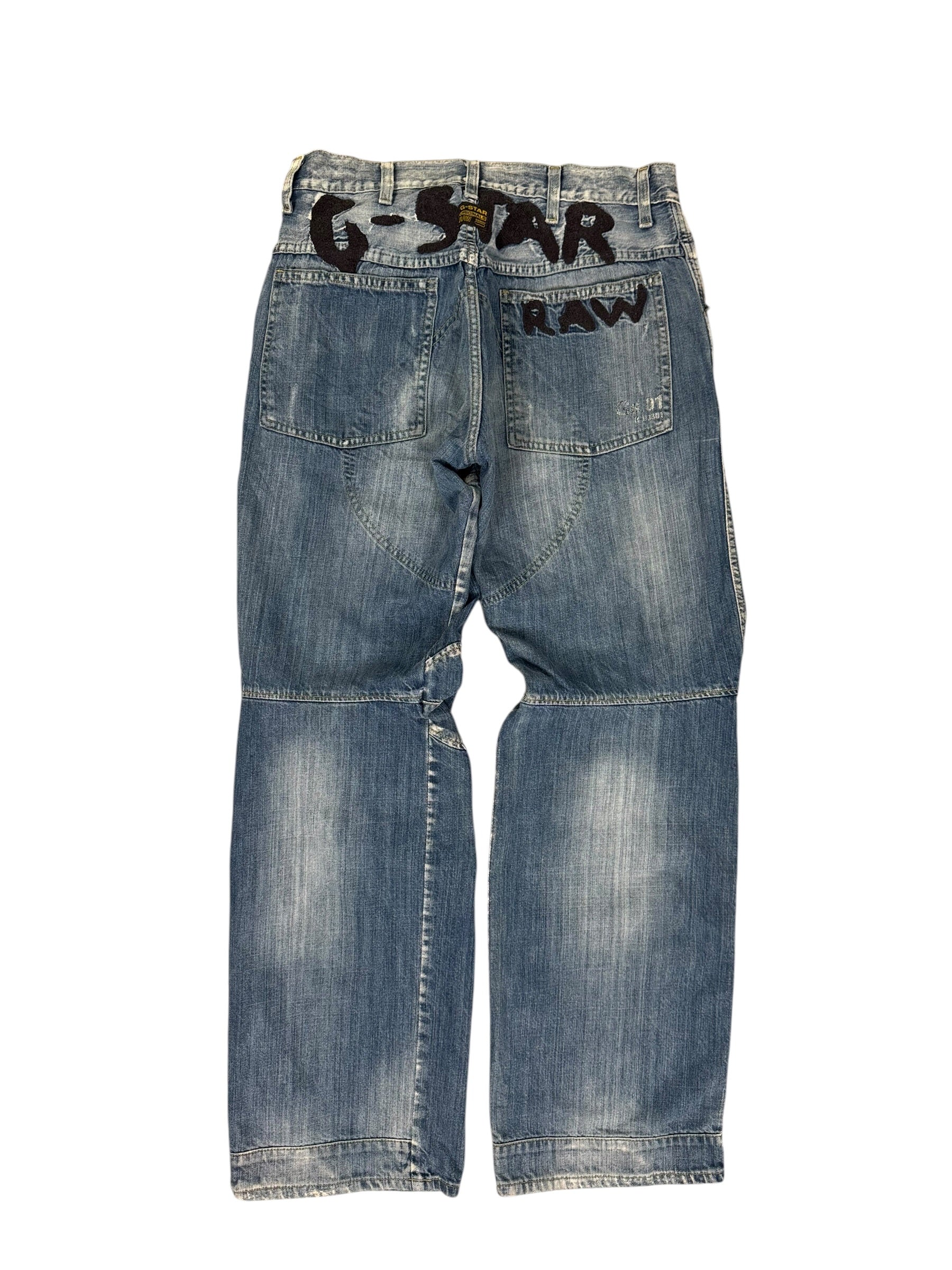 G-Star Big Logo Flared Jeans (M-L)