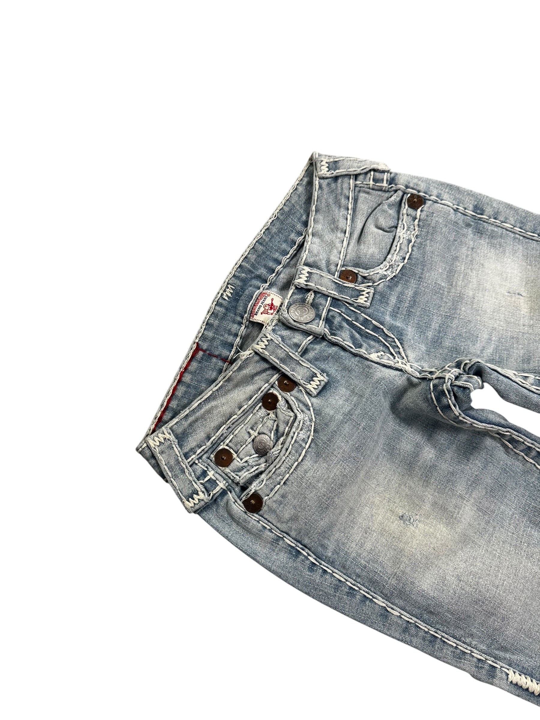 Ladies True Religion Big Stitching Jeans (XS-S)
